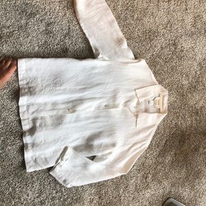 Final price. Linen shirt.Doubles as light jacket.